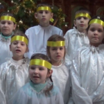 Учащиеся воскресной школы Покровского храма с. Целинное поздравляют всех с наступающим праздником Рождества Христова!